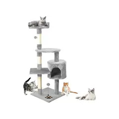 GENERICO - Rascador Árbol Para Gatos Caseros Torre Gato Terciopelo Labg