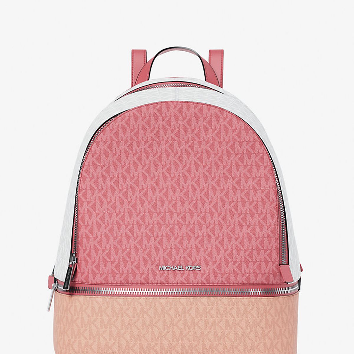 MICHAEL KORS - Mochila Michael Kors Mujer Diseño MK Tricolor Rosa  Elegante y Funcional