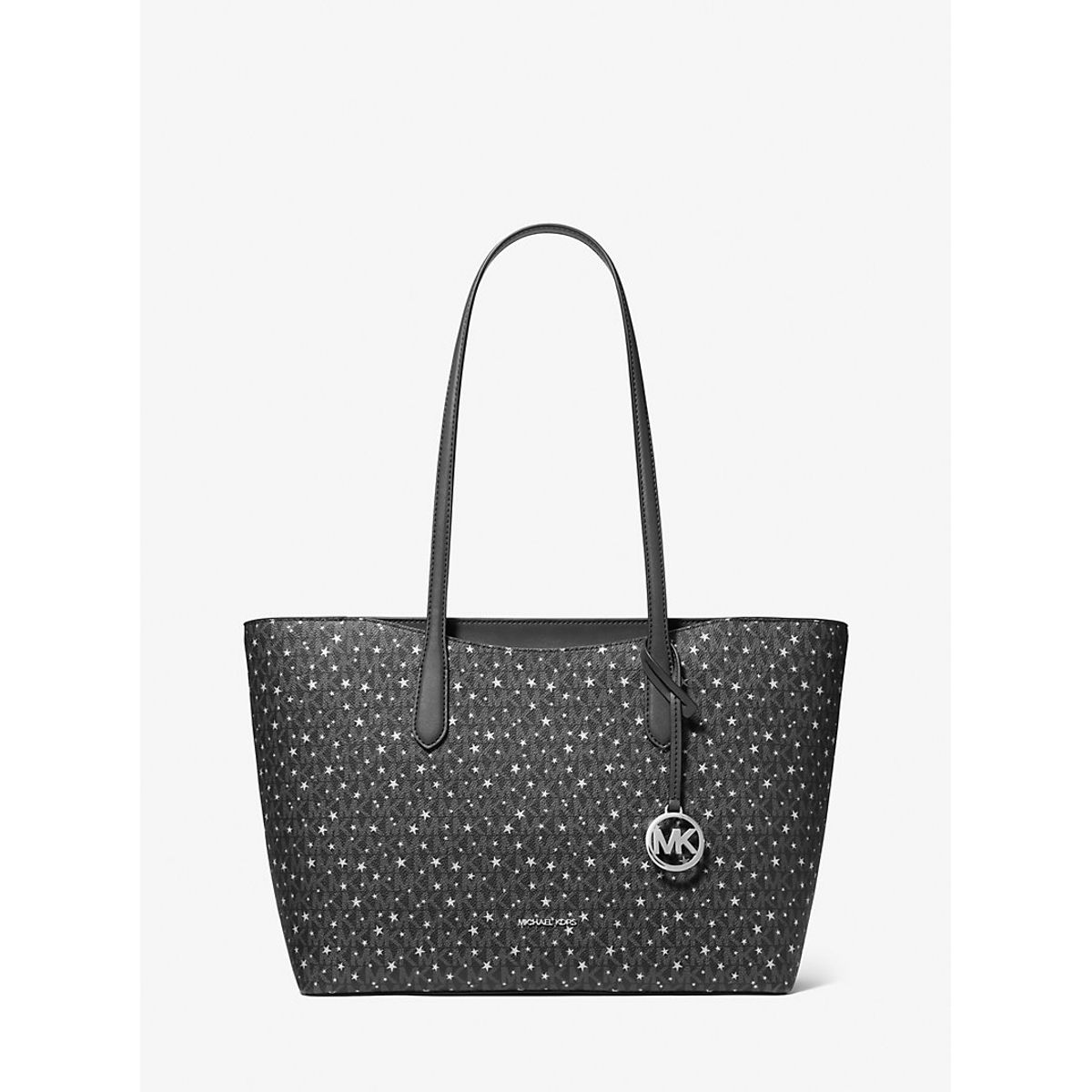 MICHAEL KORS - Cartera Michael Kors Tote Negra con Estrellas  Modelo Arden
