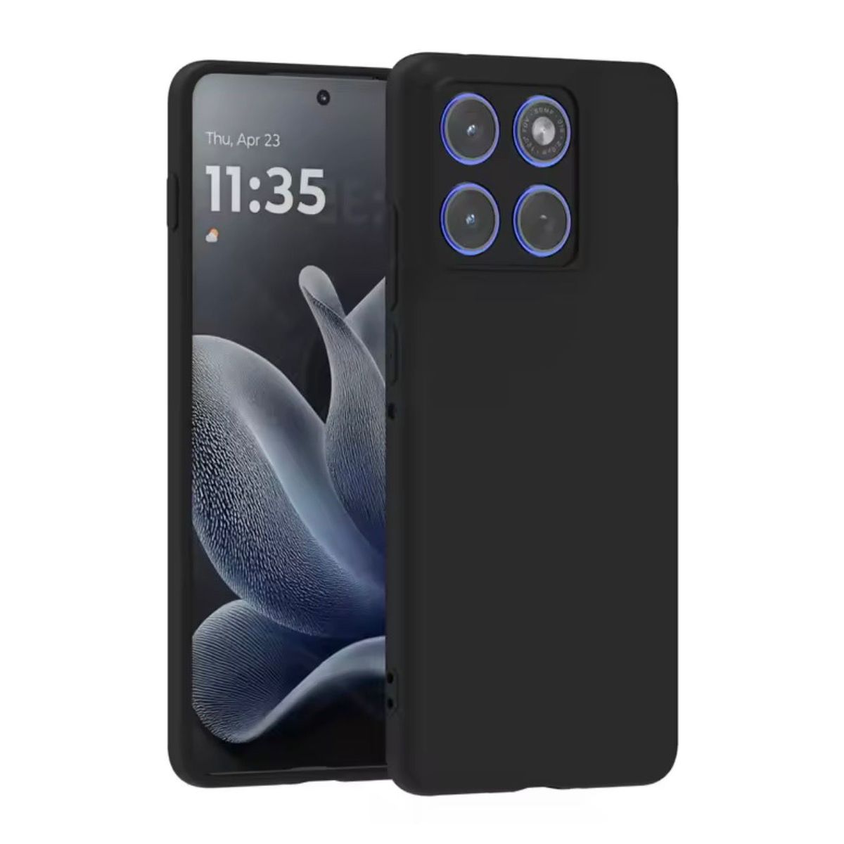 GENERICO - Carcasa De Silicona Para Motorola Edge 70 5g - Negro
