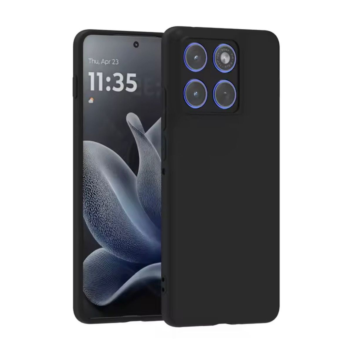 GENERICO - Carcasa De Silicona Para Motorola Edge 70 5g - Negro
