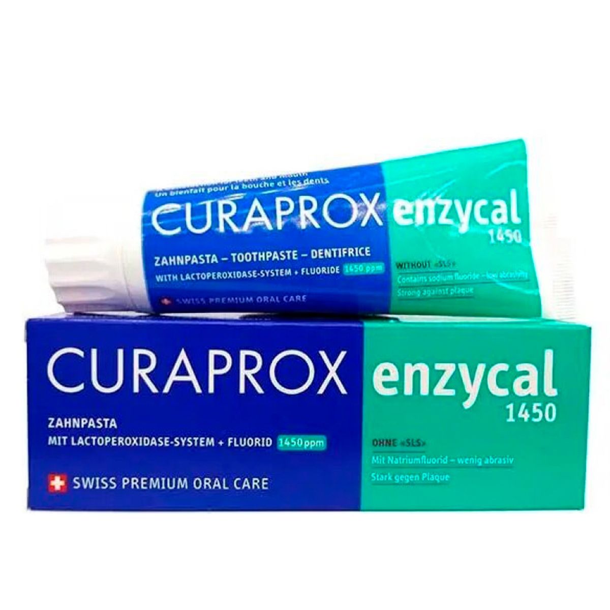  - Pasta Dental Enzycal 75 Ml X 3 - Curaprox
