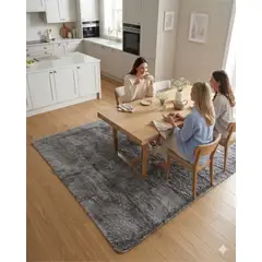 GENERICO - Alfombra Alto Tránsito Aislamiento Térmico y Acústico 180 x 200 cm
