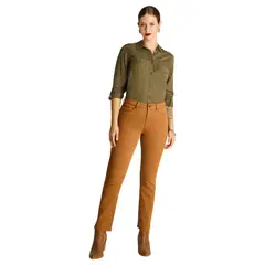 LORENZO DI PONTTI - Jeans Recto Color 5 Bolsillos
