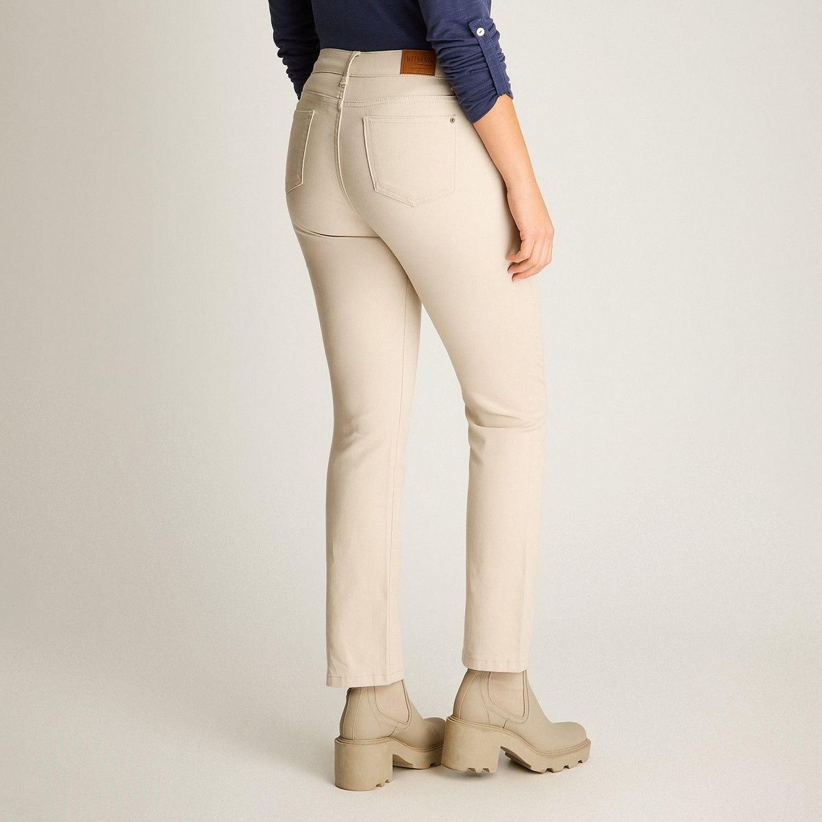 LORENZO DI PONTTI - Jeans Recto Color 5 Bolsillos