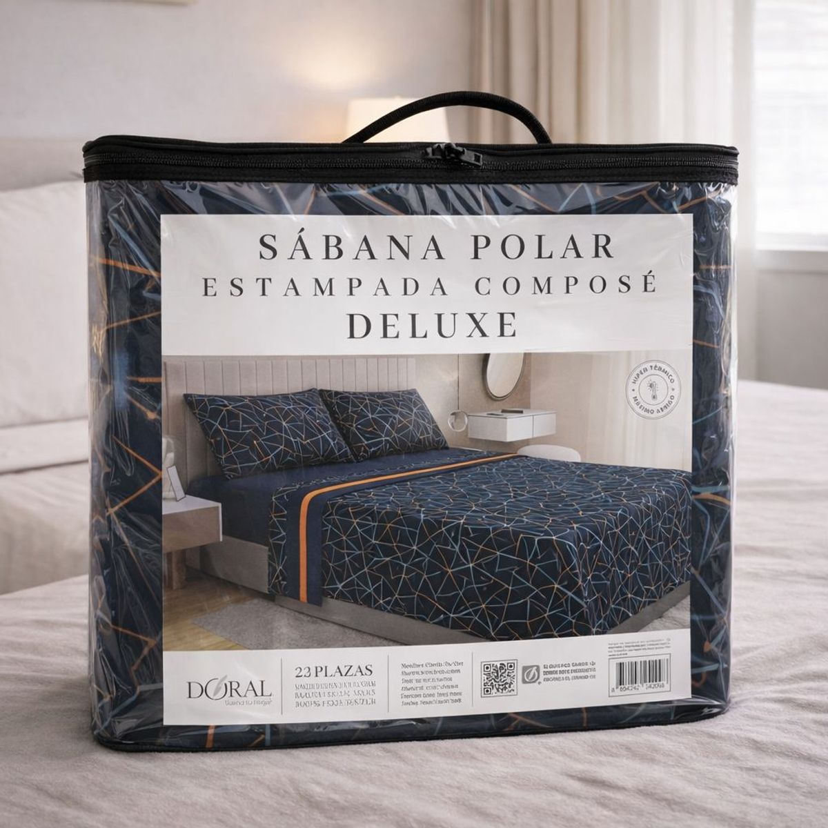 DORAL - SABANAS POLAR ESTAMPADAS COMPOSE DELUXE DORAL 2.5 PLAZAS
