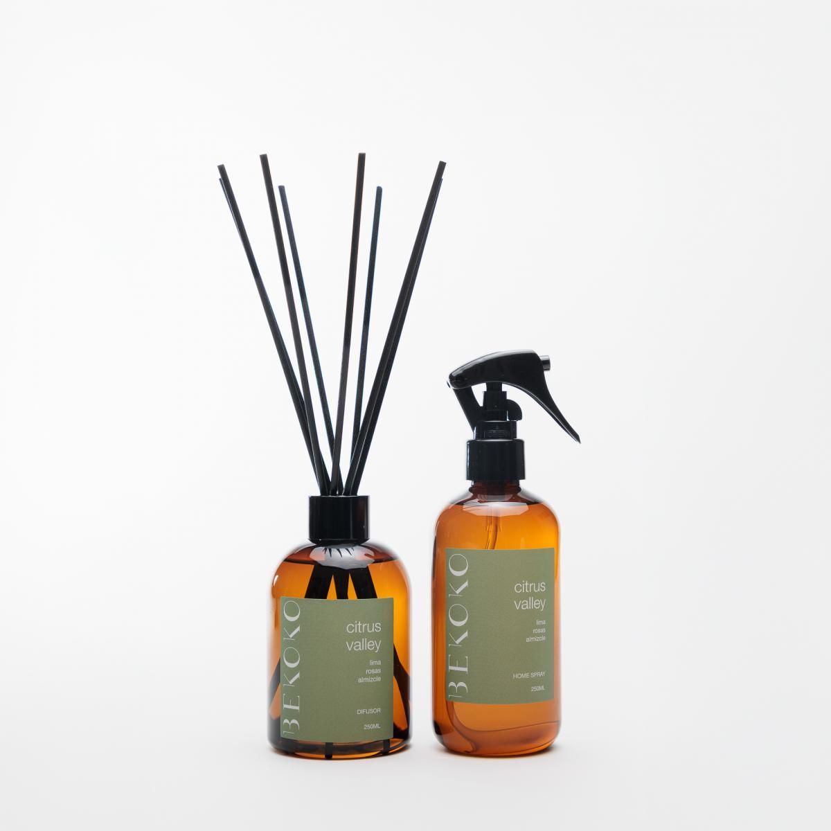 BEKOKO - Difusores + Homespray 250ML / Citrus Valley