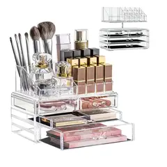 GENERICO - Organizador Maquillaje Cosméticos Cajones Acrílico