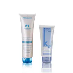 SALERM - Shampoo 21 300ml + Mascarilla Mantencion Lisos Keratin 200ml