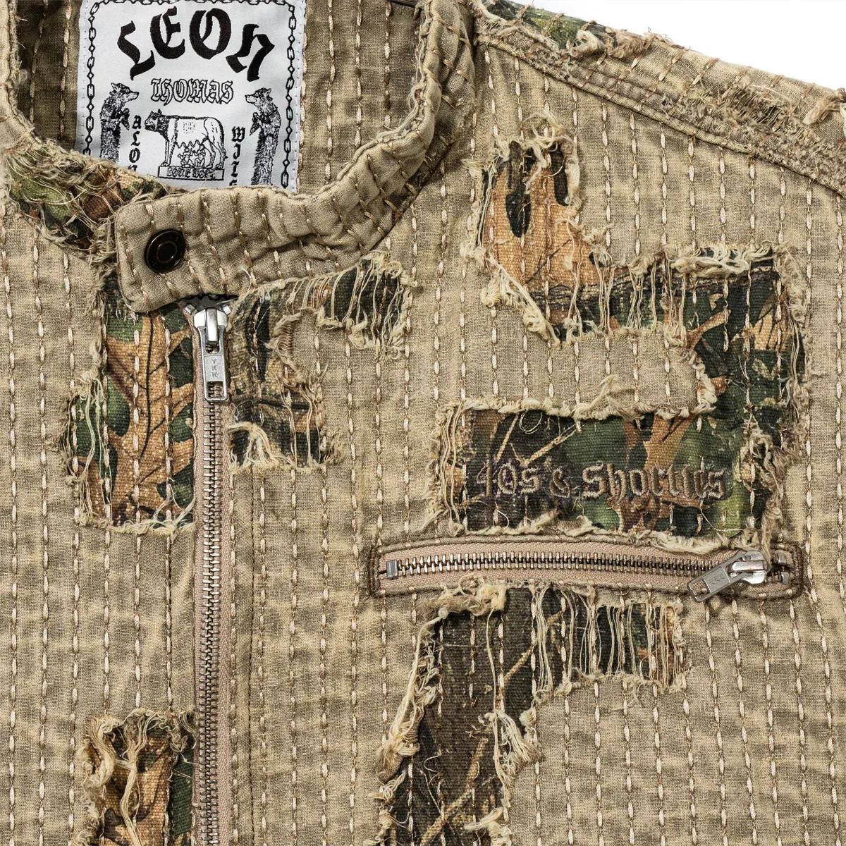 40S & SHORTIES - Chaqueta 40S & SHORTIES Boro Jacket Camo