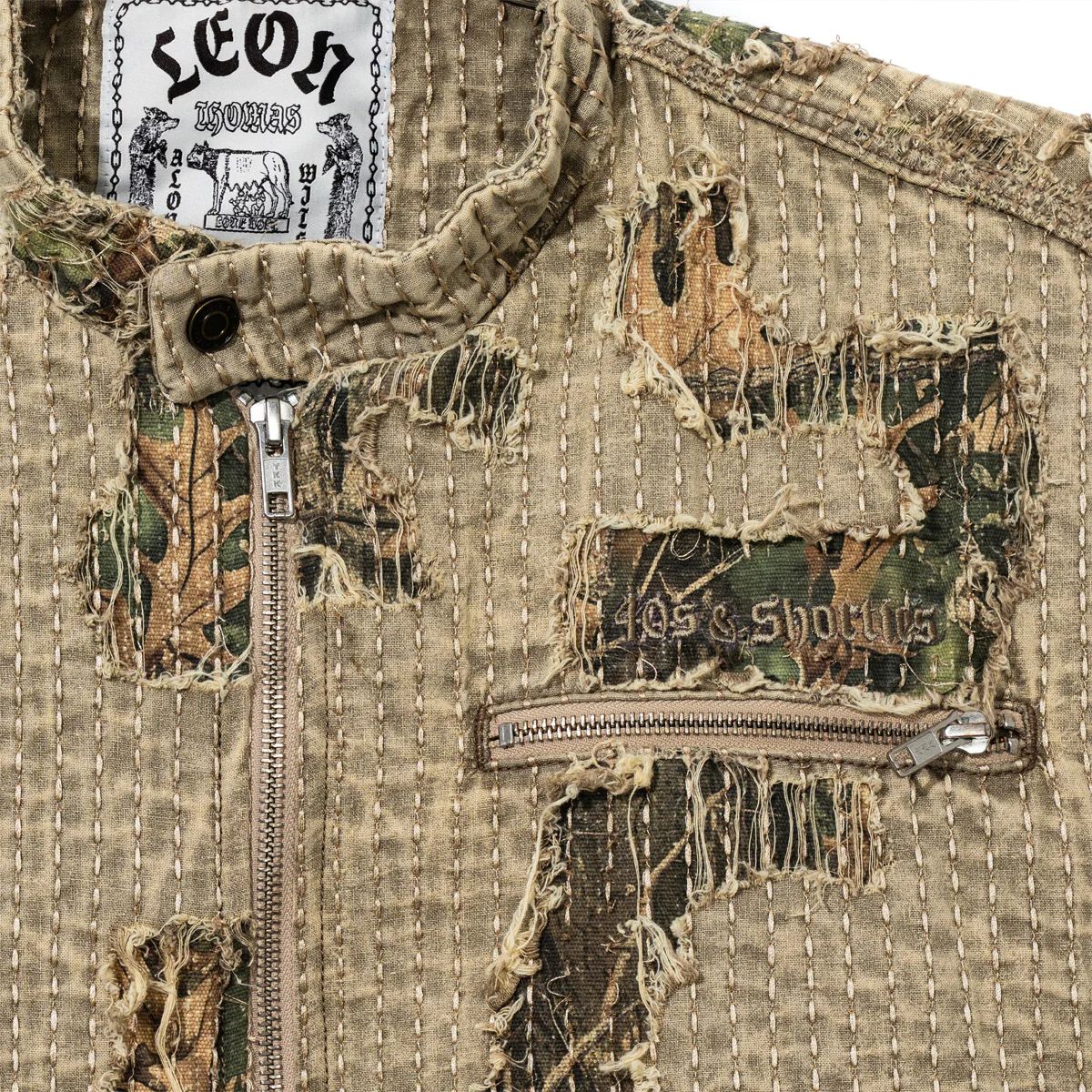 40S & SHORTIES - Chaqueta 40S & SHORTIES Boro Jacket Camo