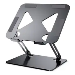 GENERICO - Soporte Portátil Aluminio Plegable - Soporta Hasta 40kg
