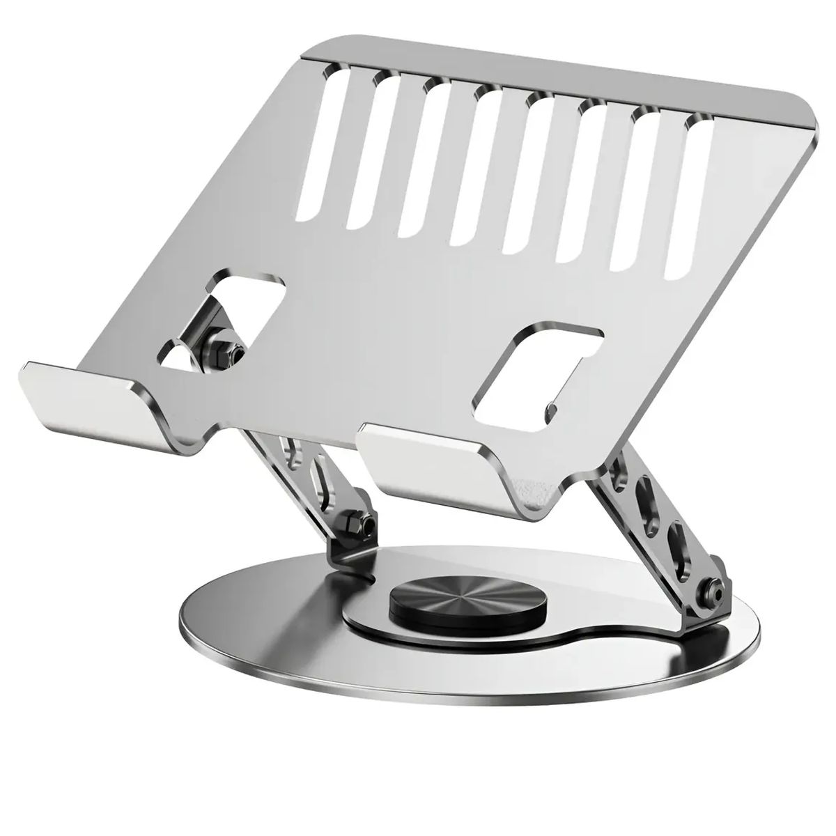 GENERICO - Soporte Notebook Aluminio 360 Portatil Ajustable Y Plegable