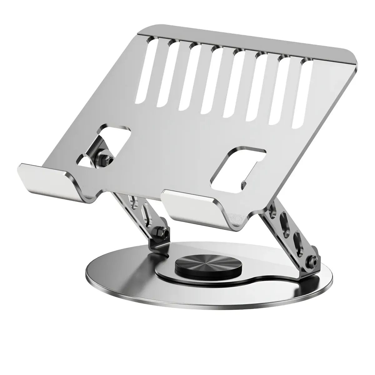 GENERICO - Soporte Notebook Aluminio 360 Portatil Ajustable Y Plegable
