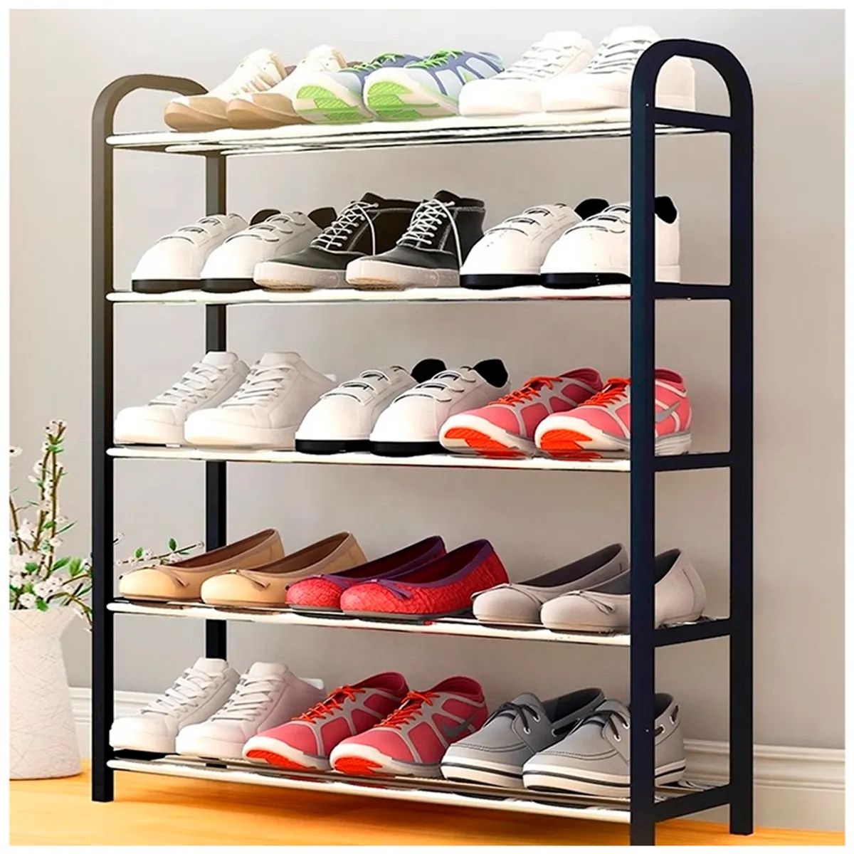 IRM - Zapatero Grande Organizador de zapatos 15 pares 5 niveles