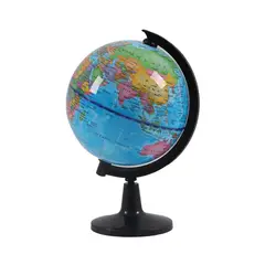 GENERICO - Globo Terráqueo Mapa Político 20cm Diámetro Escolar