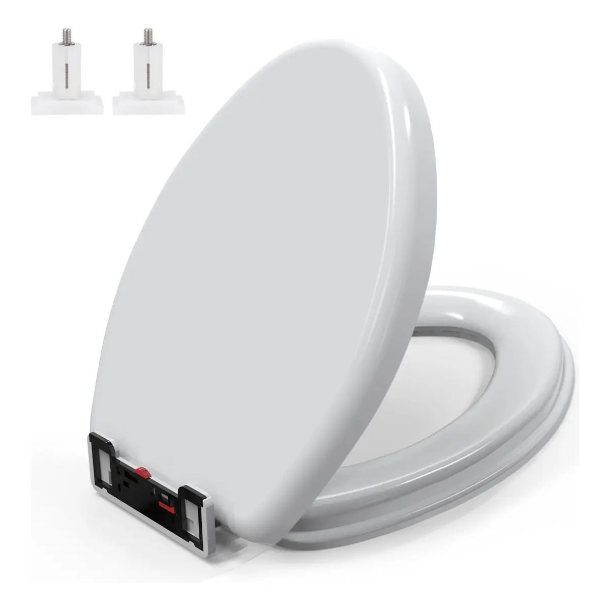 Asiento De Inodoro De V Instalar Rápida Engrosado Con Tapa, marca KUANGYE - Foto Principal