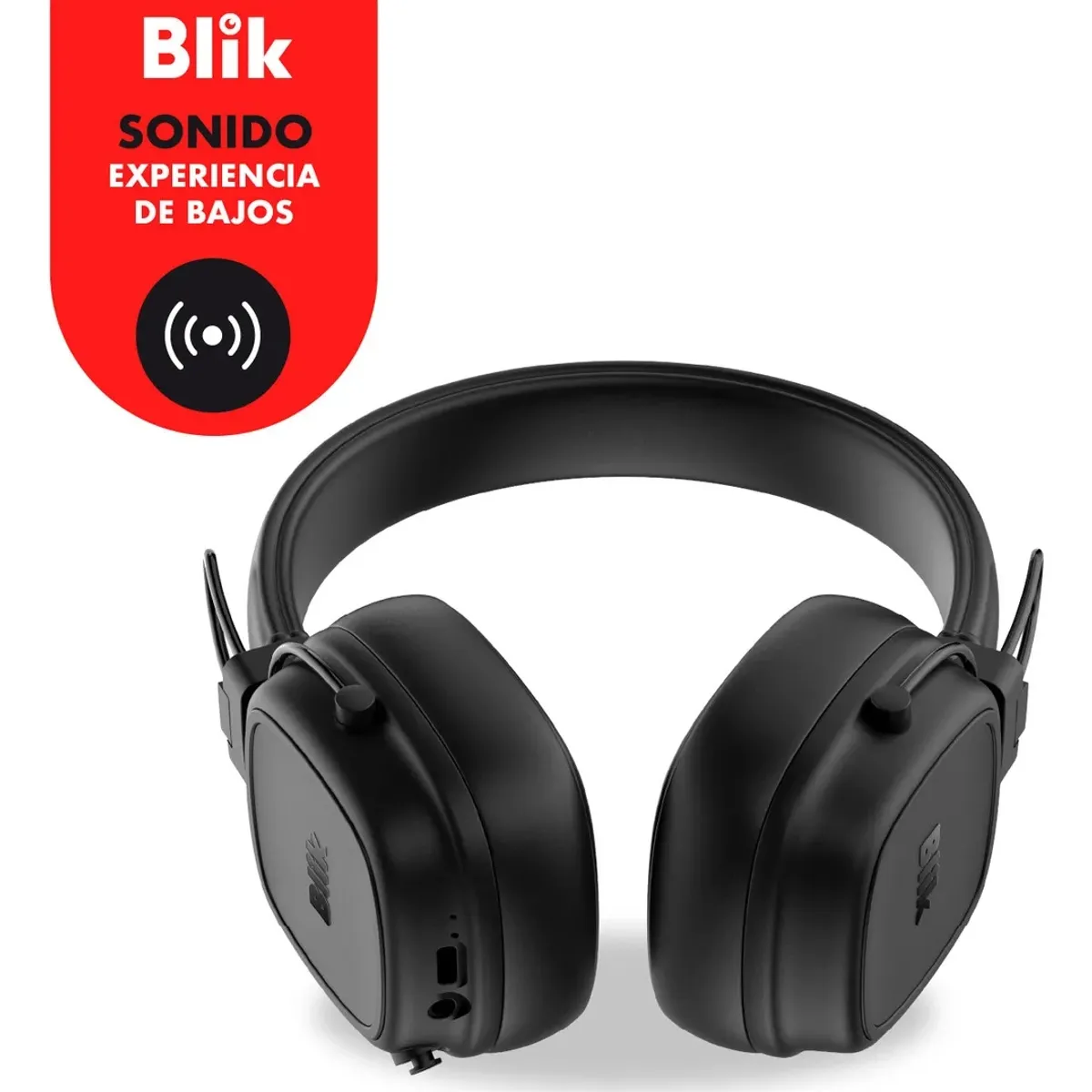 BLIK - Audífonos Bluetooth Blik Feel250 16 Hrs Color Negro