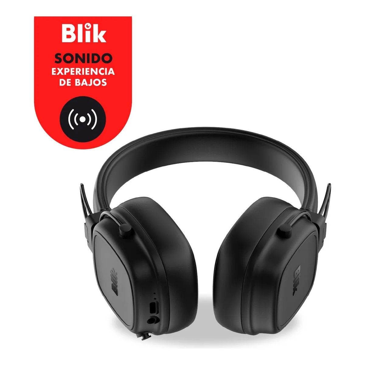 BLIK - Audífonos Bluetooth Blik Feel250 16 Hrs Color Negro