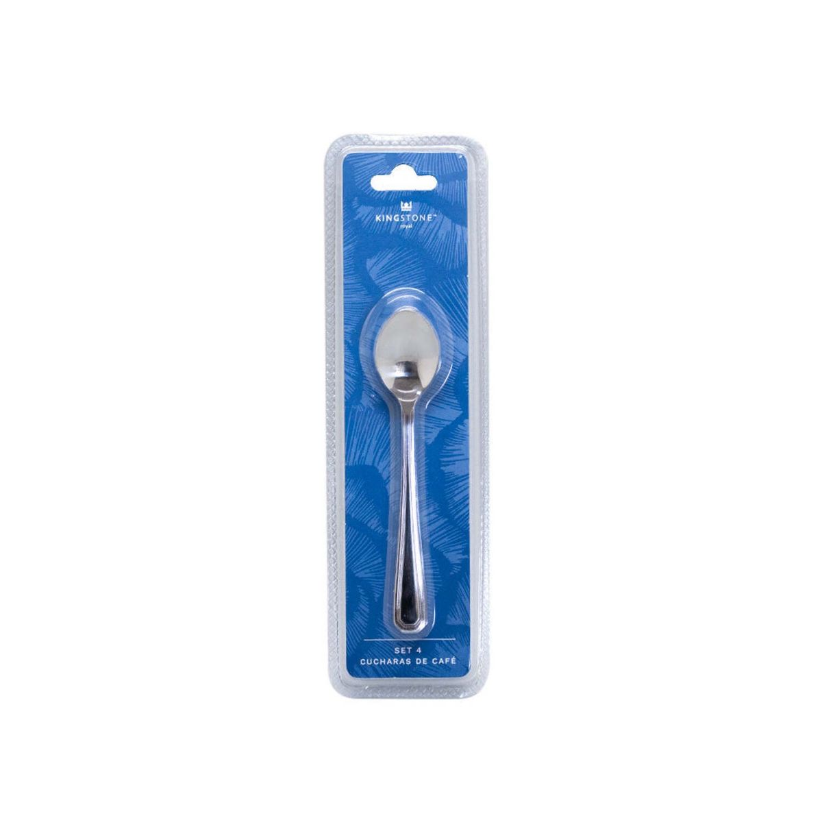 GENERICO - SET 4 CUCHARAS DE CAFE 1.8 MM YORK KINGSTONE