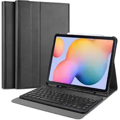 KUANGYE - Funda Con Ñ Teclado Para Galaxy Tab S6 Lite P610 10.4