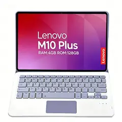 LENOVO - Tablet Pad M10 Plus 4GB+128GB 10.6“ 2KLCD MediaTek G80 7700MAh Gris+Teclado Morado