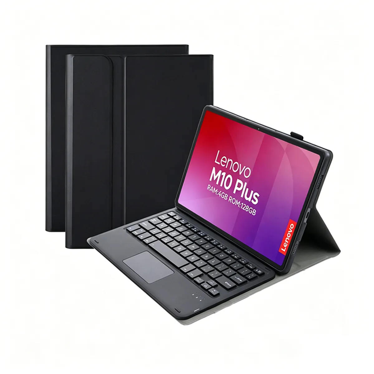 LENOVO - Tablet Lenovo Pad M10 Plus 4GB+128GB 10.6“ 2KLCD MediaTek G80 7700MAh Gris+Teclado Negro