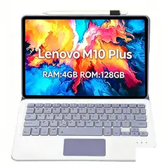 LENOVO - Tablet Pad M10 Plus 4GB+128GB 10.6“ 2KLCD MediaTek G80 7700MAh Gris+Teclado Morado+Lápiz