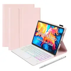 LENOVO - Tablet Pad M10 Plus (3rd Gen) 4+128G10.6“ 2KLCD Gris+Rosado luminsos teclado+Lápiz