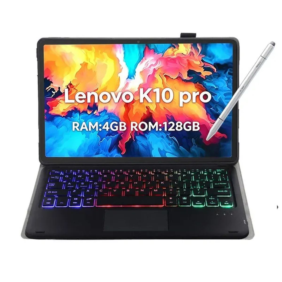 LENOVO - Tablet Lenovo Pad M10 Plus (3rd Gen) 4+128G 10.6“ 2KLCD Gris+Negro luminsos teclado+Lápiz
