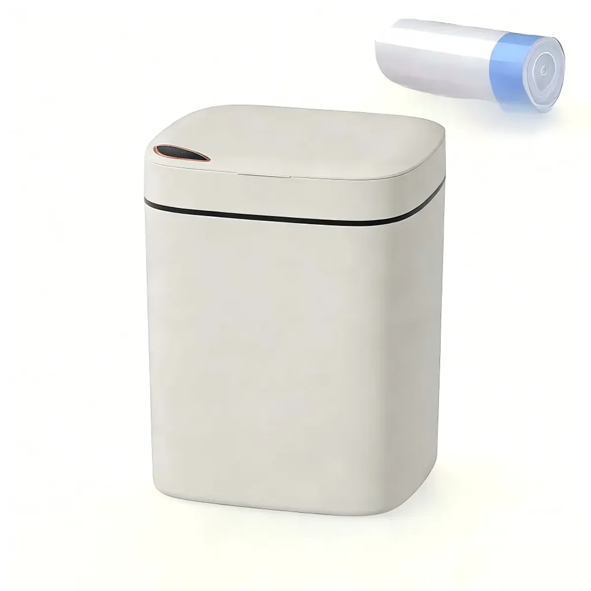 Cubo De Basura Con Sensor Inteligentes Basurero Sincontacto 12L+1 rollo de bolsa de basura, marca UMEXUS - Foto Principal