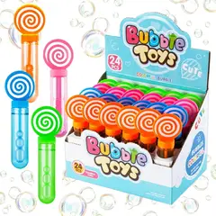 GENERICO - 24PCS Burbujas Mayoreo Burbujas Para Niños Fiesta Boda Juguetes Para Exterior Regalos Para Niños