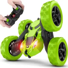 GENERICO - 4wd 24ghz Coche Control Remoto Para Niño Recargable Regalo-Verde