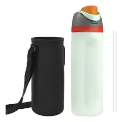 SANKARA - Botella Térmica 900ml Verde Claro Acero Inoxidable Termo