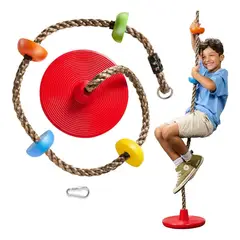 EVERSO - Columpio De Árbol Para Niños Multicolor 200cm Soporta 100 Kg