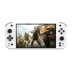 CORRERREY - Consola de juegos portátil G90 de 7 pulgadas 64GB arcade adecuada para PSP/PS1 controlador TV