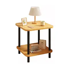 GENERICO - Mesa De Centro Minimalista Madera Sala De Estar Auxiliar Mesa