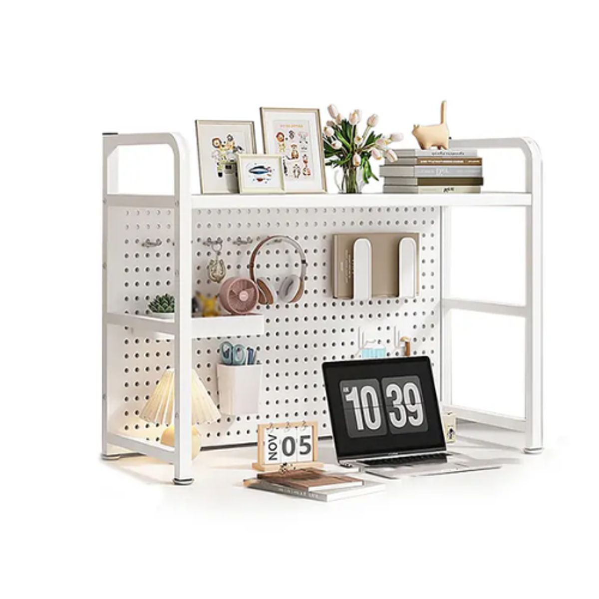 GENERICO - Rack Estante Organizador De Escritorio 1 Nivel 75x68x20