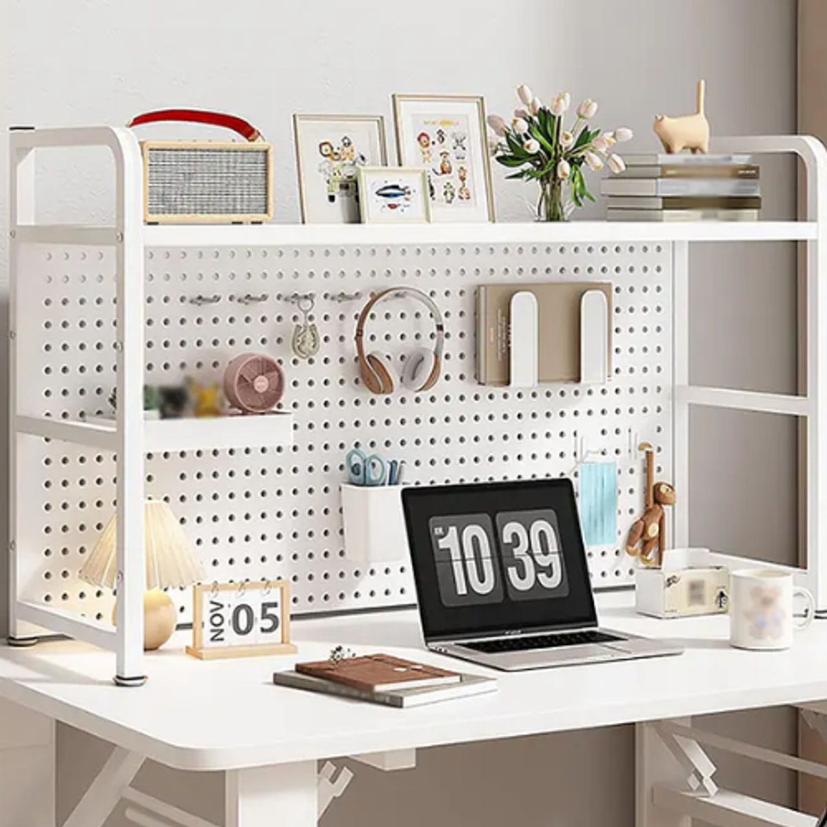 GENERICO - Rack Estante Organizador De Escritorio 1 Nivel 75x68x20