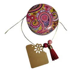 INDEPENDIENTE - Vela aromática con flores secas - diseño8