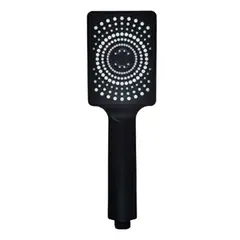 GENERICO - Juego De Ducha Con Manguera Y Soporte 1,5 Mts Flexible Negro