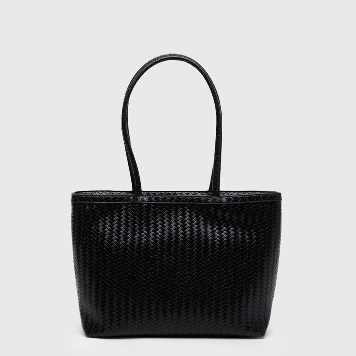 BLACK - Bolso Tote Buscket Braids Black Black Bubba