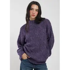 KAYA UNITE - Chaleco Tejido Cuello Redondo Daily Texture Mujer