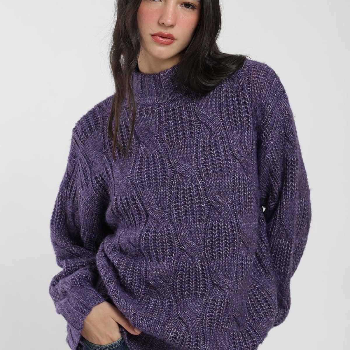 KAYA UNITE - Chaleco Tejido Cuello Redondo Daily Texture Mujer