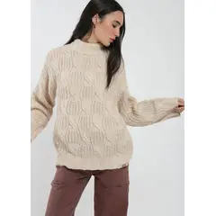 KAYA UNITE - Chaleco Tejido Cuello Redondo Daily Texture Mujer