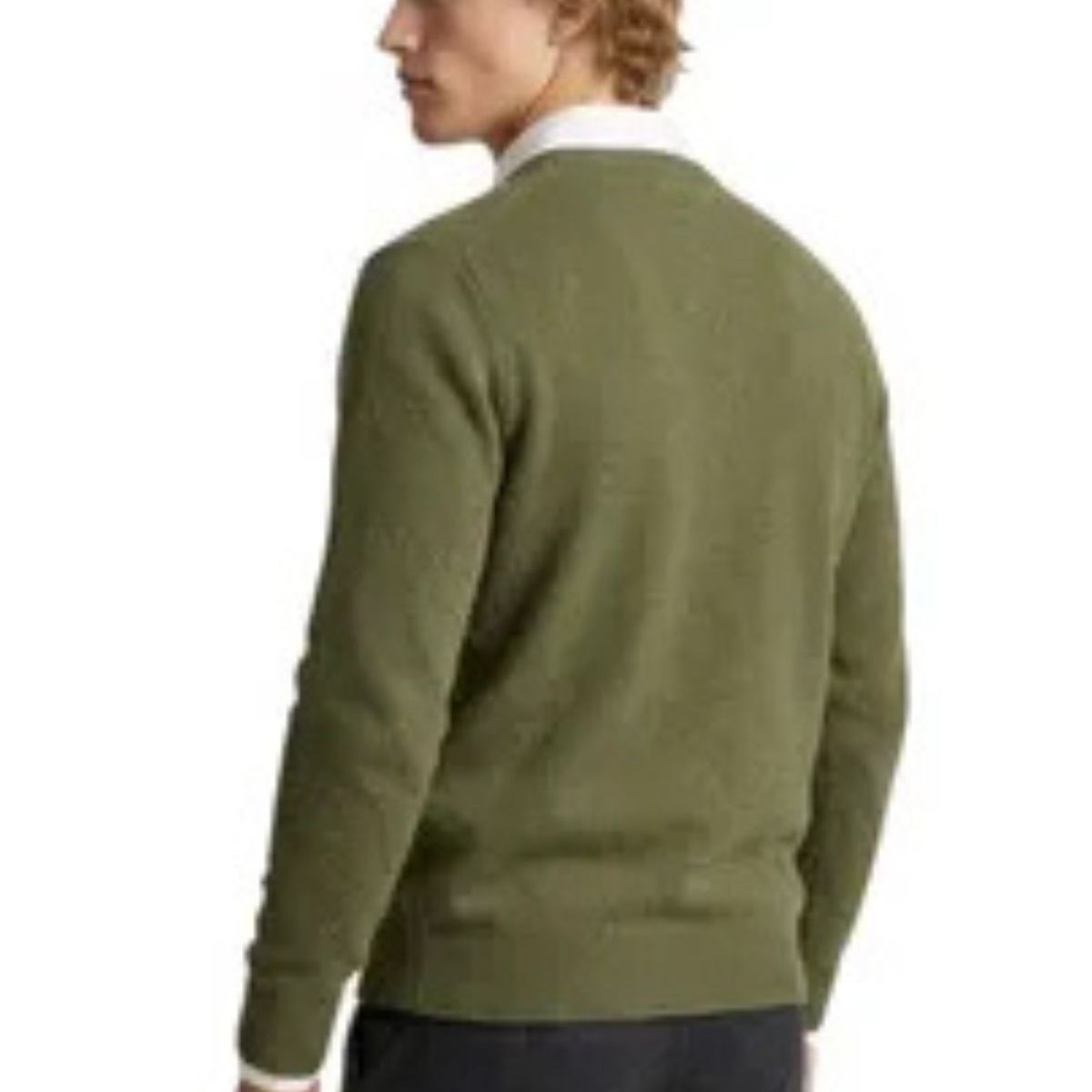 LOOK SHOP - Sweater Hombre Cuello Redondo, Pullover Clásico 7250