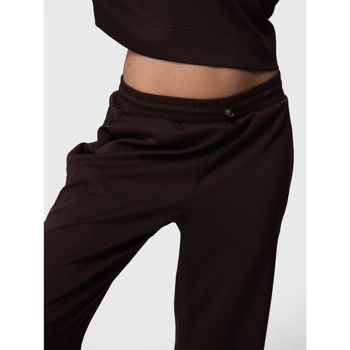 BSOUL - Pantalon Buzo Mujer Pant Anna Rec Café BSOUL