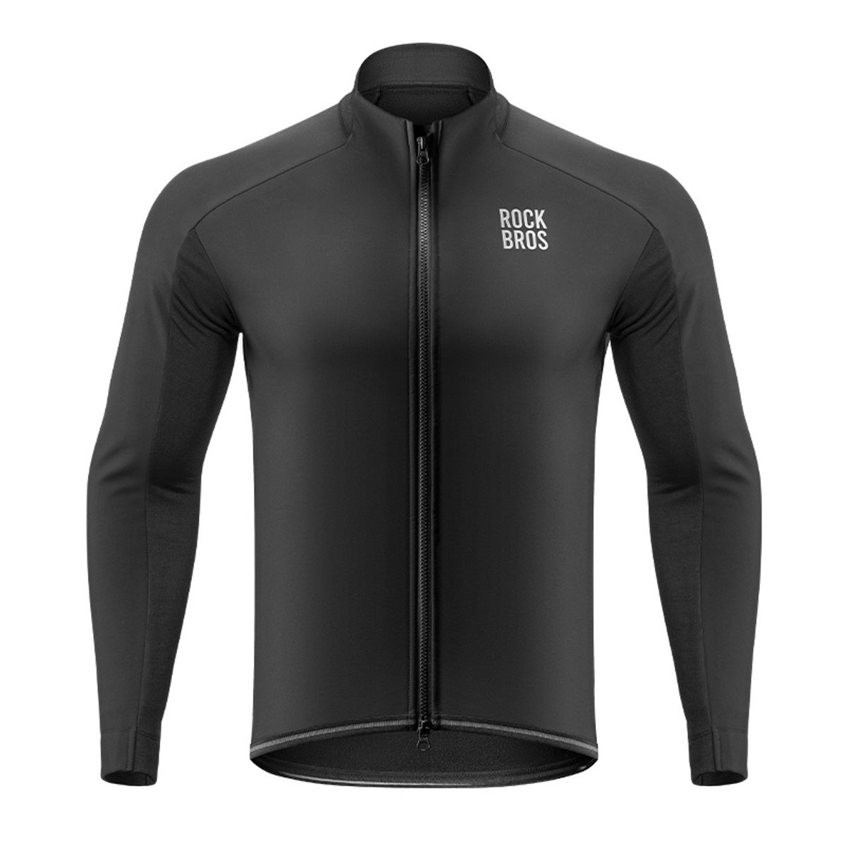 ROCKBROS - Chaqueta Ciclismo Unisex Cortaviento Reflectante con Forro Polar RockBros YDWT012