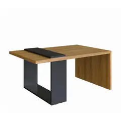 BE DESIGN - Mesa de Centro Nórdica Boho Miel Negro