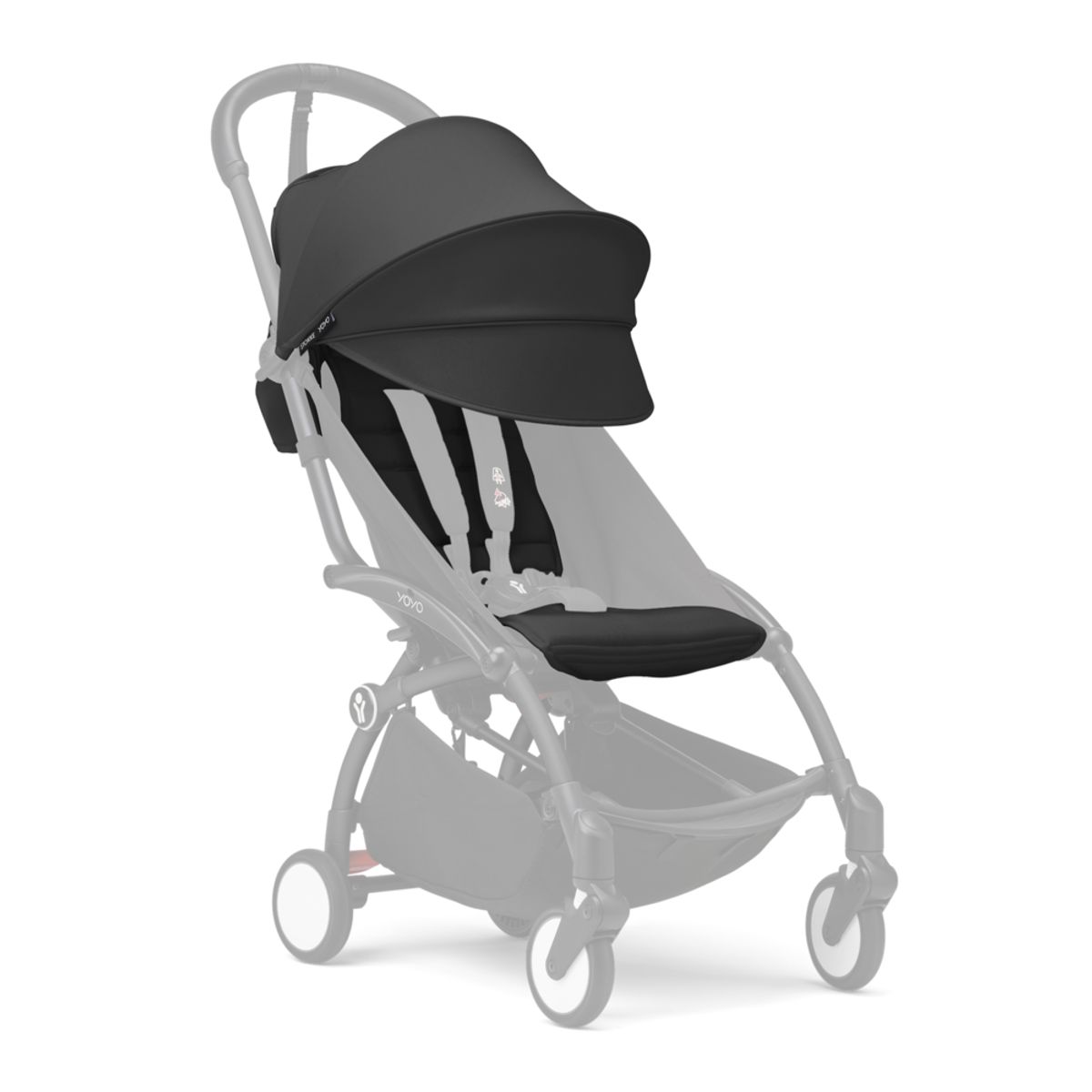 STOKKE - Asiento 6+ para Coche Ultracompacto Stokke® YOYO³ - Negro  YOYO by Stokke